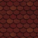 Гибкая черепица ТЕХНОНИКОЛЬ Танго красный