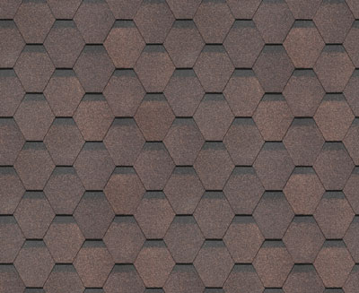 Гибкая черепица DÖCKE PIE КАРАТ Коричневый