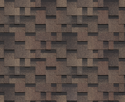 Гибкая черепица DÖCKE PIE Генуя Трюфель