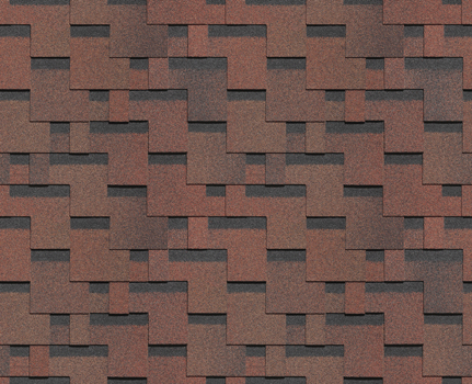 Гибкая черепица DÖCKE PIE Гранада Инжир