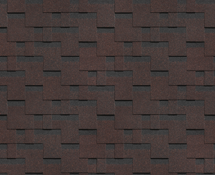 Гибкая черепица DÖCKE PIE Гранада какао