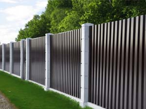 Забор из профнастила